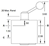 Circle Seal Shutoff Valve 9300 Series Dimensions PPP(single)